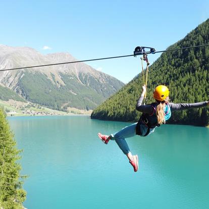 Percorso ad alta fune Ötzi Rope Park