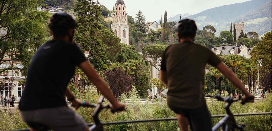 Radwege in Marling und im Meraner Land