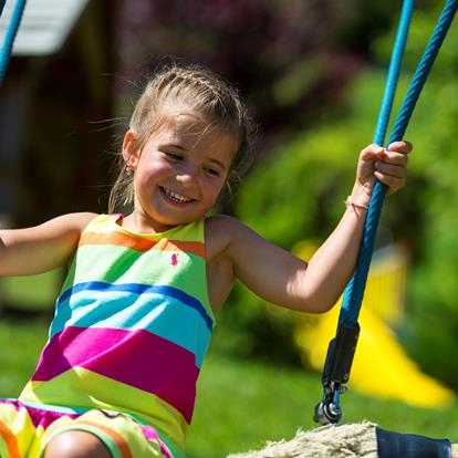 Children´s playground in Naturno