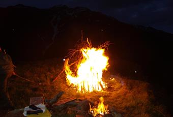 Holerpfann-Sonntag und Scheibenschlagen im Vinschgau