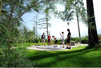 Minigolf in Naturno