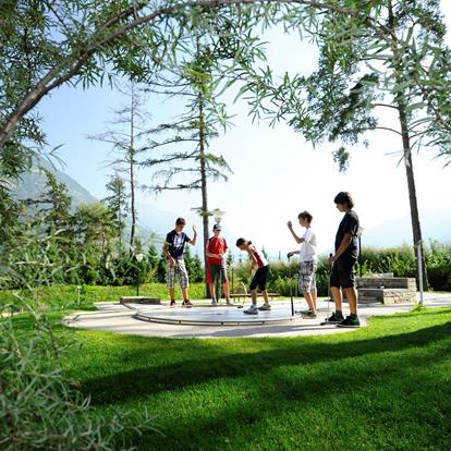 Minigolf in Naturno