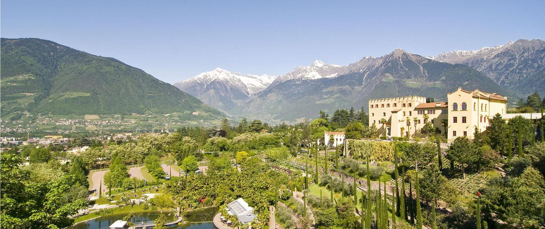 Die Garten Von Schloss Trauttmansdorff Bei Meran